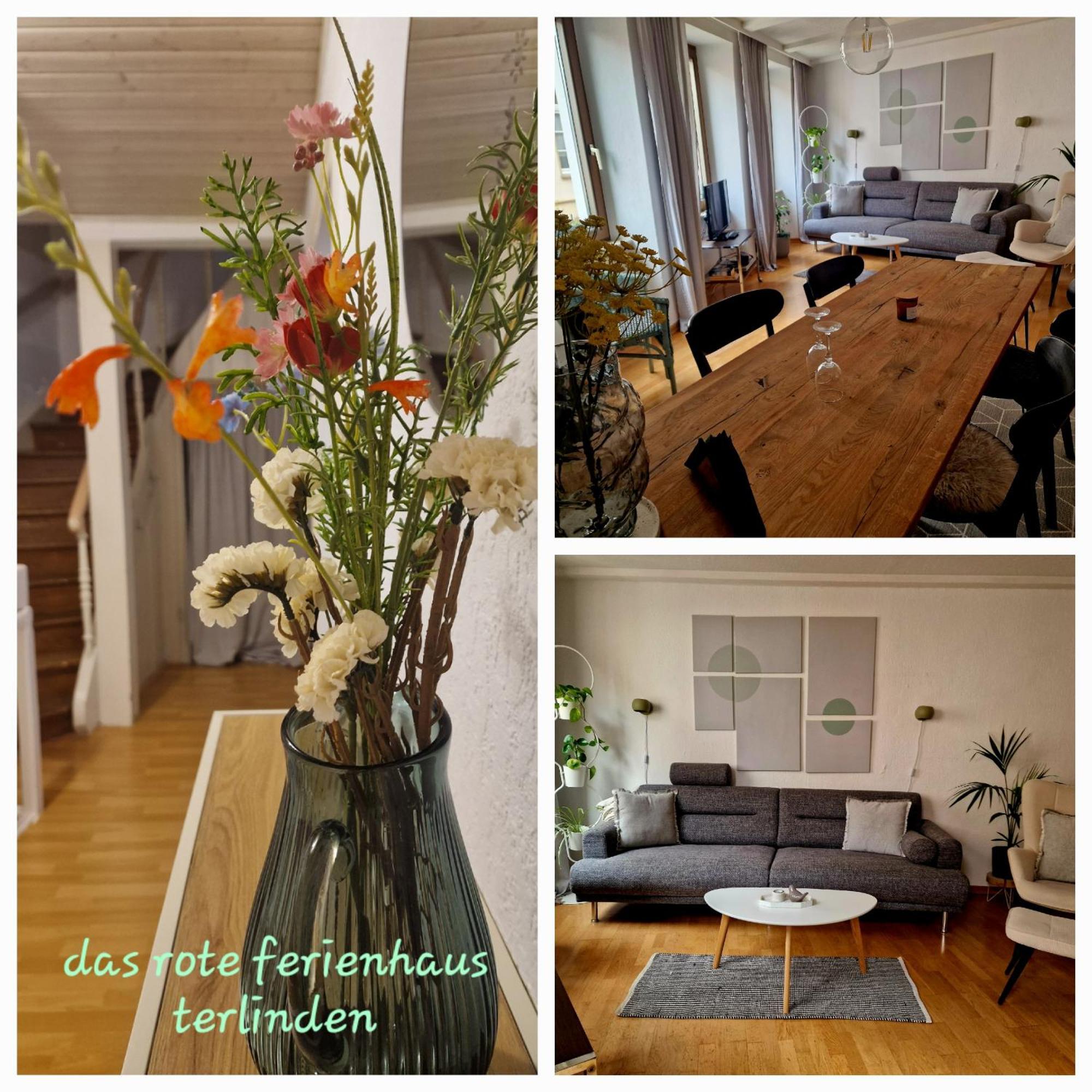 Das Rote Ferienhaus Terlinden Lieser Ngoại thất bức ảnh